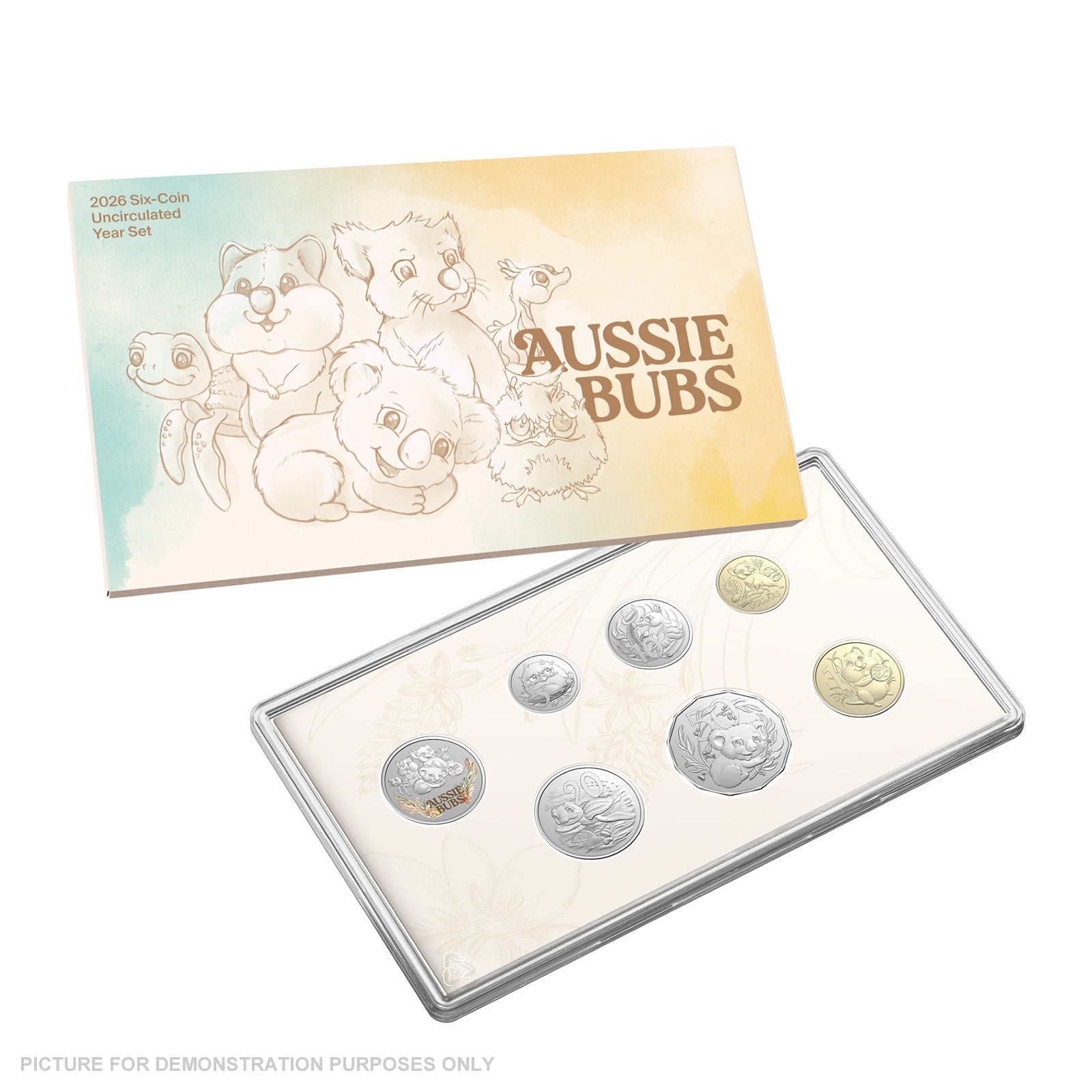 Royal Australian Mint 2026 Six Coin Uncirculated Baby Year Set
